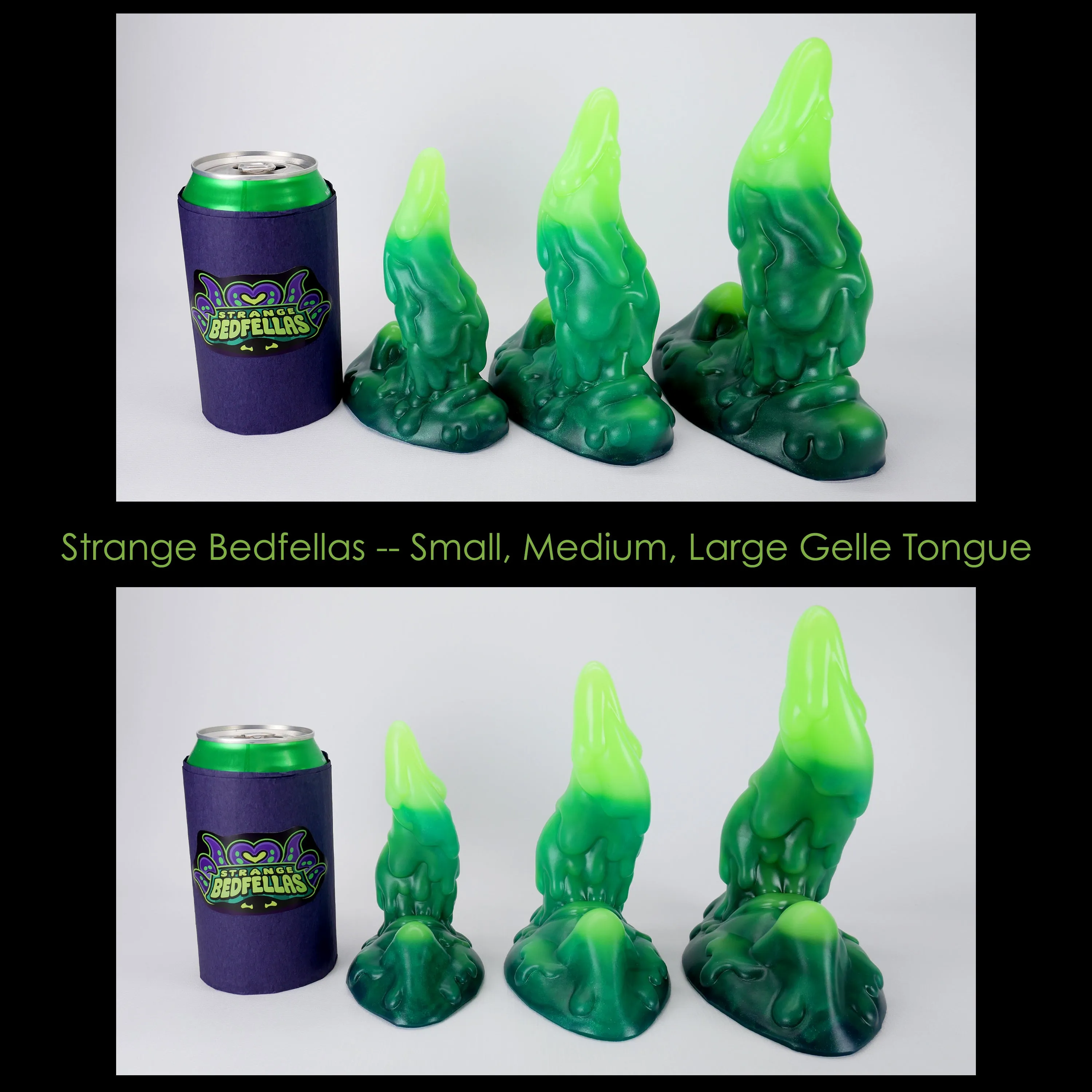 Medium Gelle's Tongue -- Medium silicone -- GT-224